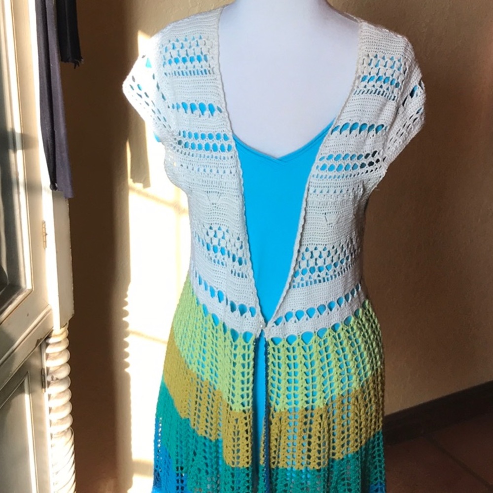 Crochet vest